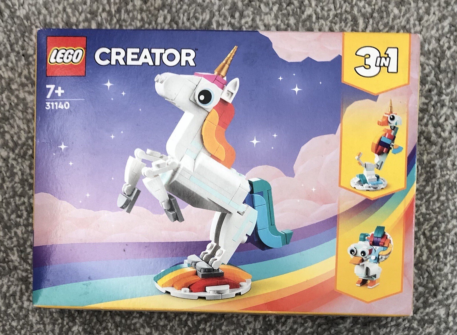 LEGO 31140 Creator 3in1 - Magical Unicorn 