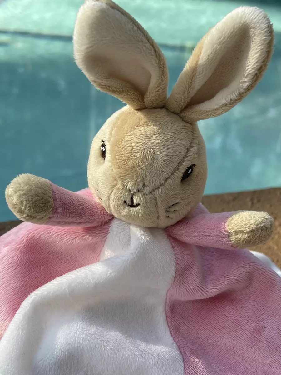 Peter Rabbit Security Blanket Beatrix Potter Knots Plush Pink