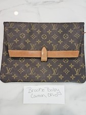 LOUIS VUITTON Monogram Pochette Priant Clutch Bag 