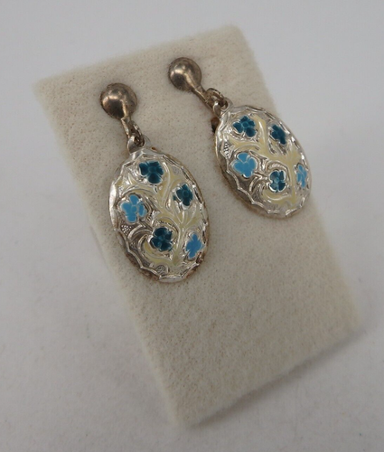 Neugablonz Dieter Knobloch: joyería tradicional clips de oreja estilo años 20 (85237) - Imagen 2 de 3