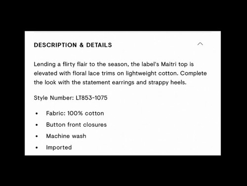 LoveShackFancy Maitri Tank in White. NWT. Size Large. Retail- $215 - Afbeelding 6 van 6