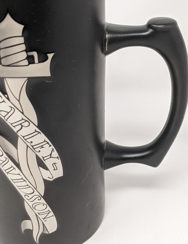 Harley Davidson Motorcycle Tall Mug 2004 Graphics On Both Sides - Picture 11 of 24