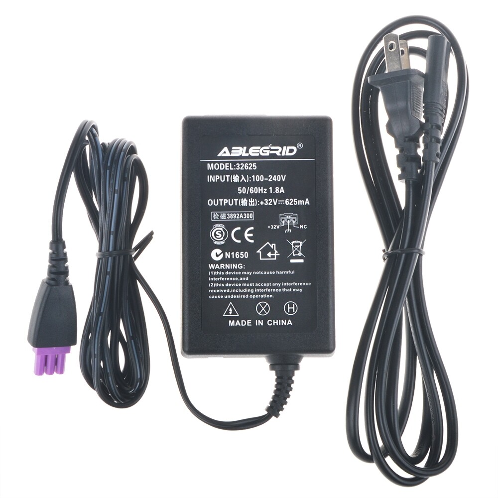 Charger For Hp Officejet Pro 4500 Printer Power Supply Cord Mains