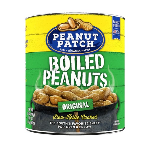 6 Cans Peanut Patch Original Canned Boiled Peanuts Gluten Free Size 25 oz 6-pck - Picture 23 of 24