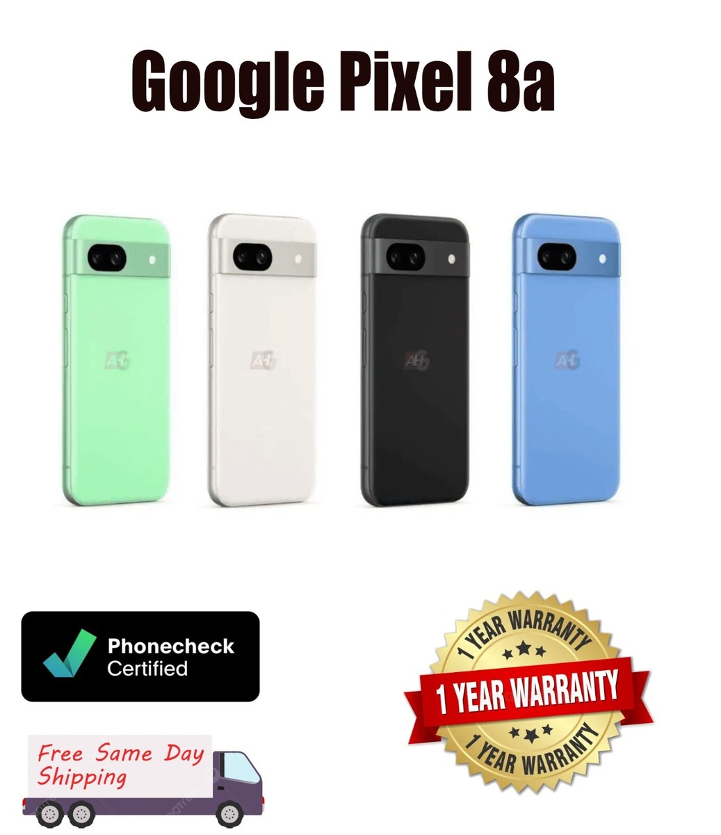 Google Pixel 8a（超美品） Google Pixel 8a (Black, 128 GB 8 GB RAM)6.1