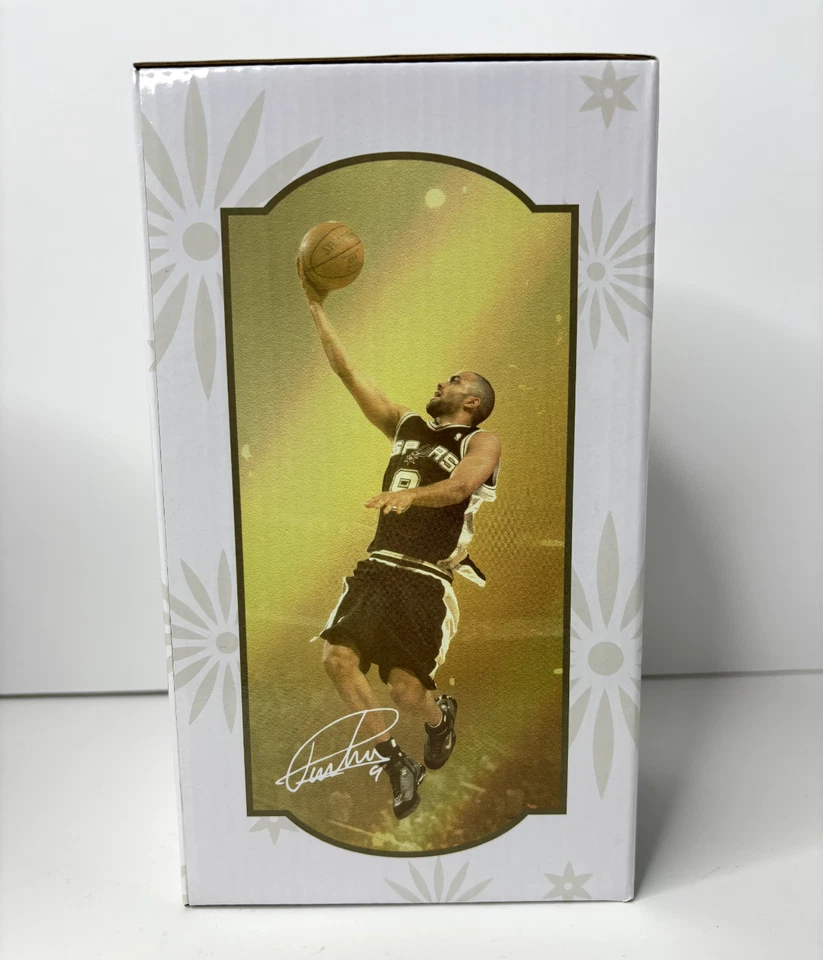 San Antonio Spurs 2022 Bobblehead 50th Anniversary Exclusive SGA Tony Parker - Image 4 of 4