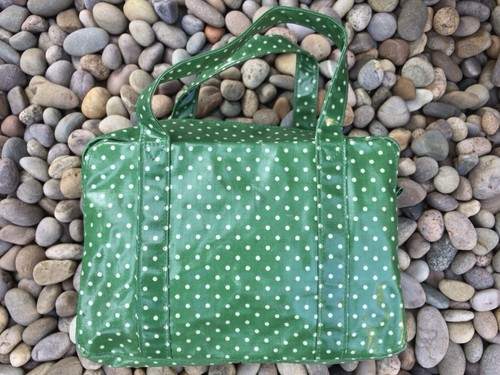 Genuine CATH KIDSTON Grab a Bag & Wrist Pouch, Polka Dot Green *GREAT CONDITION* - Picture 12 of 16