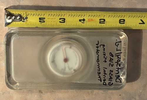 Dentsply / L.D. Abdichtung Glasplatte Temperaturmesser Zahnmischthermometer - Bild 4 von 7