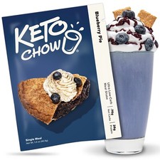 Keto Chow Blueberry Pie Ultra Low-Carb Meal Shake