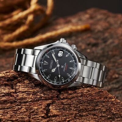 セイコー 腕時計 PROSPEX AUTOMATIC  SPB117J1 Seiko Prospex SPB117J1 Alpinist Automatic Black Analog