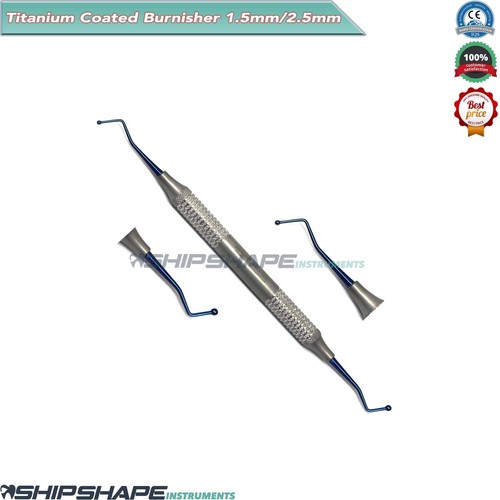 Escalador dental compuesto de bola de 1,5 mm/2,5 mm contorneado, colocación de amalgama - Imagen 5 de 8