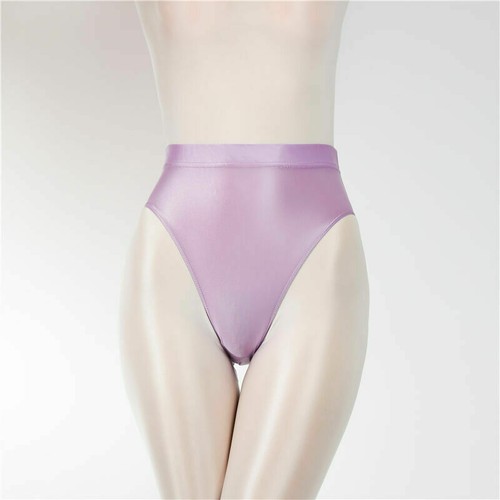 Hombres Mujeres Brillantes Satén Sedoso Bragas Elastizadas Calzoncillos Wetlook Ropa Interior Bragas - Imagen 6 de 20