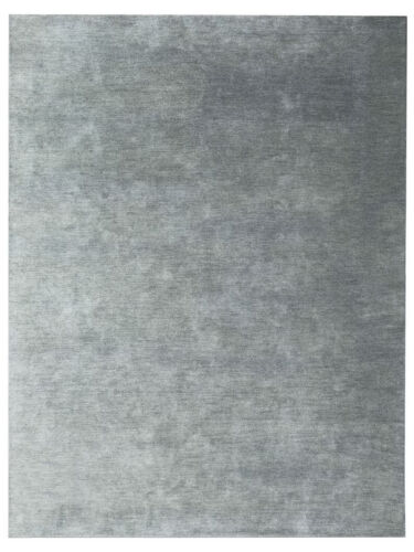 Rug for Living Room Area Rug for Bedroom Modern Rug Solid Color Rust Orange Wool - Picture 8 of 8