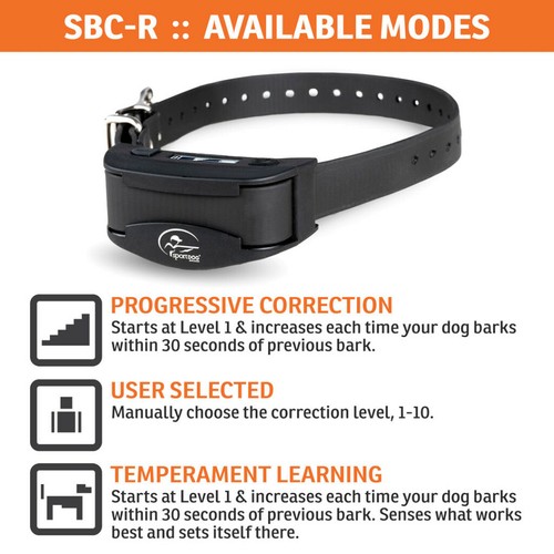 Collar de choque SportDog recargable grande perro grande sin control de ladridos SBC-R SBCR - Imagen 3 de 6