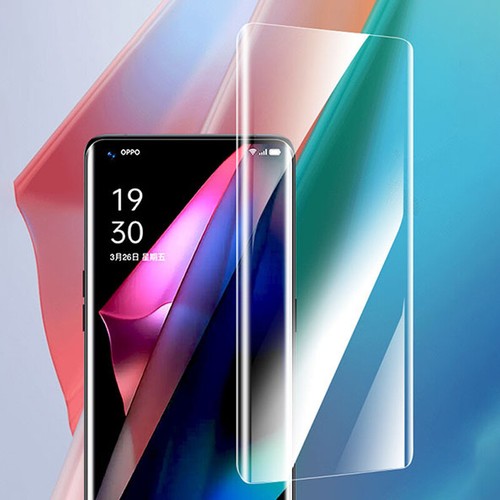 Protective Film For OPPO Find X3 Pro Curved Tempered Glass Screen Protector Lot - Picture 2 of 10