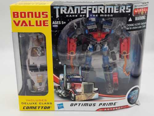 Transformers Dark of the Moon Optimus Prime with Deluxe Class Comettor - Picture 1 of 11