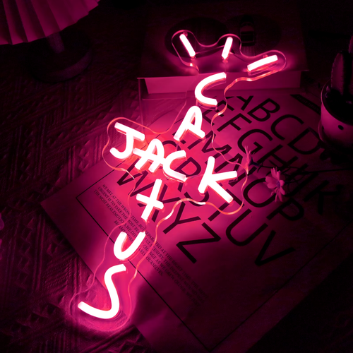 Cactus Jack LED Neon Sign for Bedroom Wall Decor Office Man Cave Beer Bar Pub  - Afbeelding 7 van 12