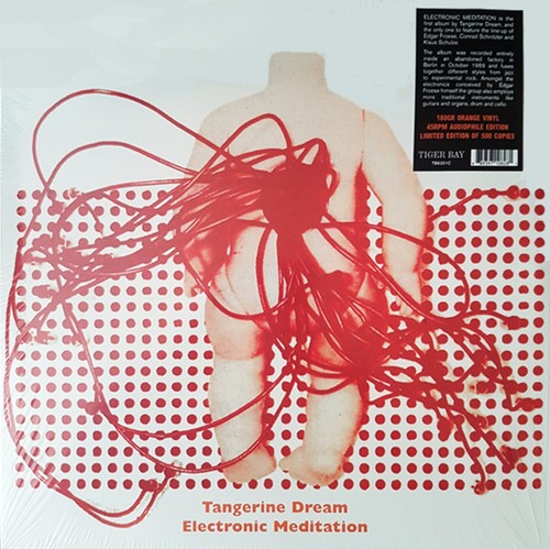 TANGERINE DREAM LP Electronic Meditation ORANGE VINYL 45rpm Audiophile 180g NEW - Picture 3 of 11