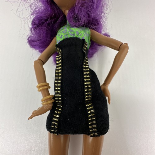 Wave 3 Clawdeen Wolf Monster High Doll Shoes Dress Earrings - Picture 3 of 10