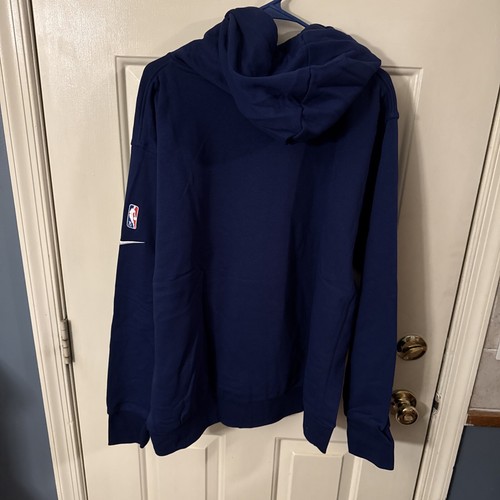 NBA 75th Anniversary Nike Courtside Hoodie XL Nets Brooklyn Fleece 90s Logo NWT - Picture 6 of 6