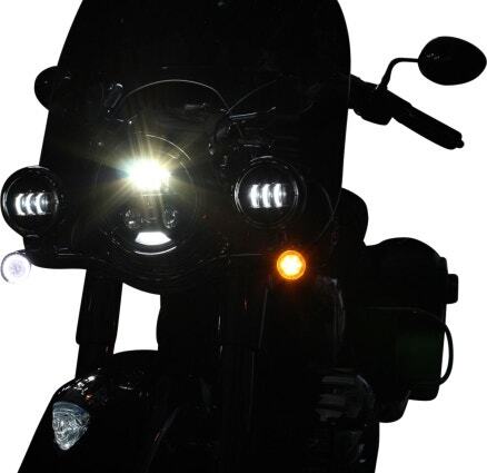 Custom Dynamics ProBeam Chrome Dynamic Ringz LED Turn Signals 14-19 Indian - Picture 2 of 3