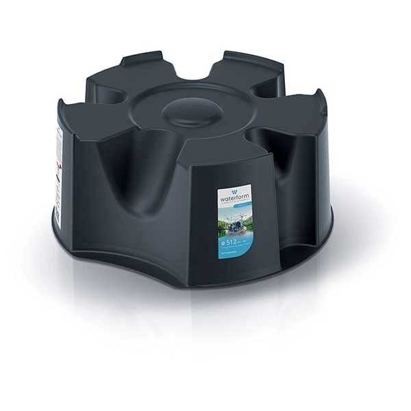 PROSPERPLAST Regentonnen Sockel anthrazit Podest Standfuss Untersetzer Erhöhung für Regenfass