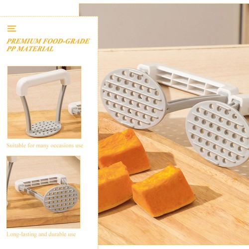 Kitchen Tool Potato Masher Mud Press Baby Child for Potatoes Crusher - Imagen 11 de 12