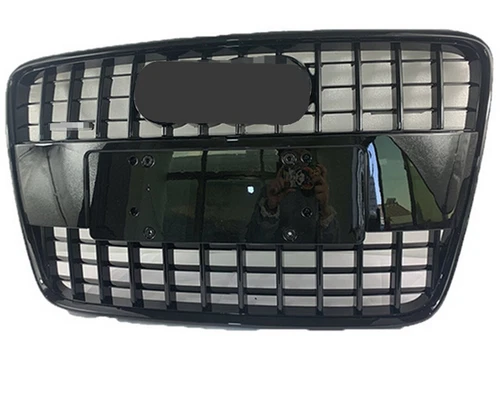Parachoques delantero negro parrilla hexagonal para Audi Q7 SQ7 2007-2015 estilo deportivo 4 puertas - Imagen 4 de 4
