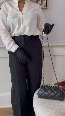 BNIB Chanel 24P Clutch On Chain Lambskin With CC Champagne