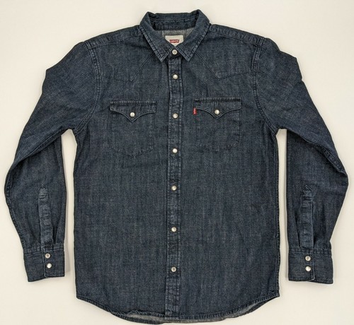 levi denim shirt ebay
