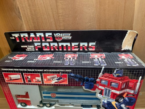 Optimus Prime G1 Transformers Figure Complete w/box; sprues and stickers intact! - Picture 6 of 16