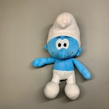 Kellytoy The Smurfs Peyo Plush 9" Blue White Stuffed Animal 2013