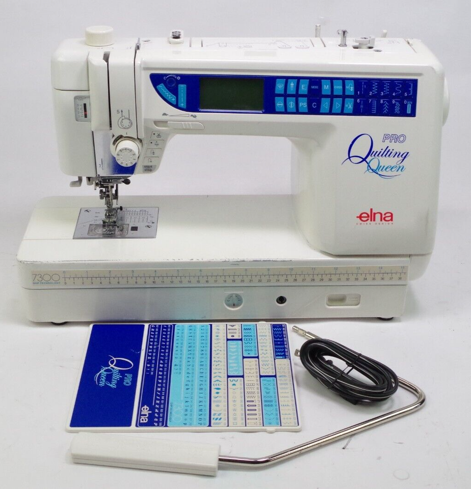 Elna 7300 Pro Quilting Queen Sewing and Quilting Machine eBay