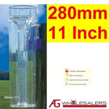 RAIN GAUGE - LIFETIME W'TY - WILL NOT GO YELLOW - 280MM AUS MADE PROFESSIONAL