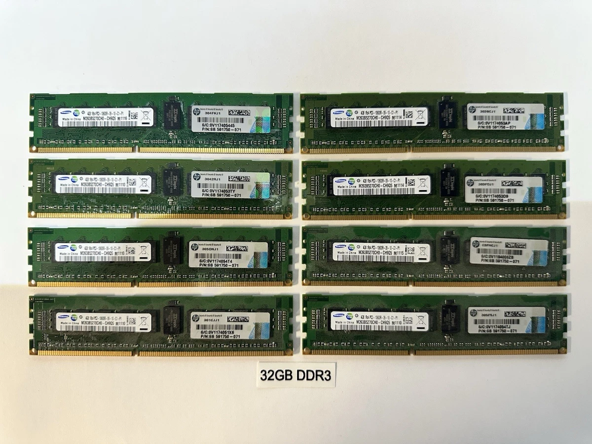 Samsung ddr3 SDRAM 32 GB 总容量内存(RAM) | eBay