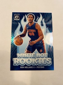 2024-25 Panini Donruss Optic Ron Holland II White Hot Rookies #1 Purple Prizm