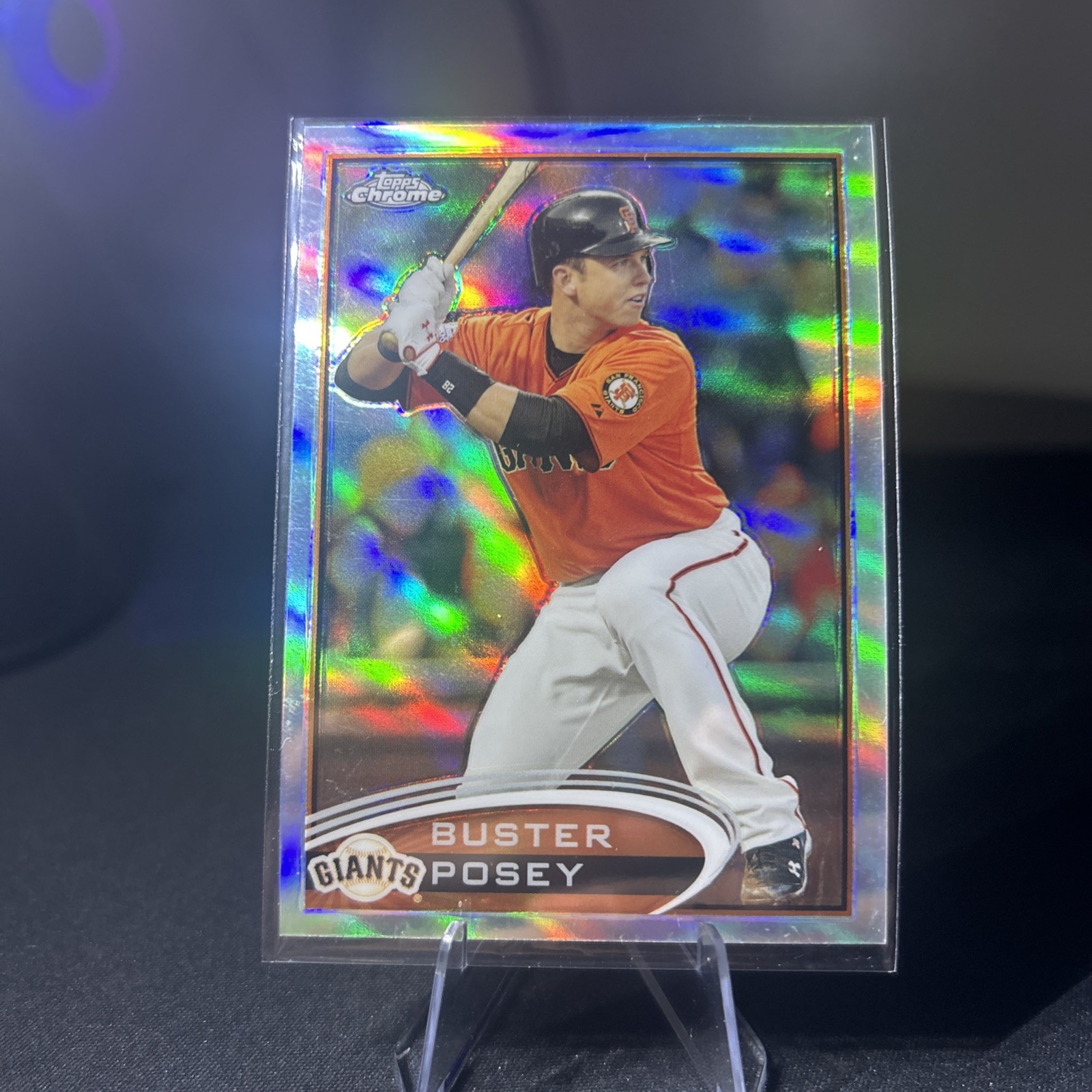 2012 Topps Chrome - Buster Posey #24 Refractor