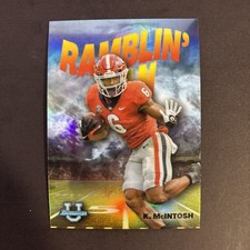 2022 Bowman University Chrome - Ramblin' Man Kenny McIntosh #RM-4 (RC)