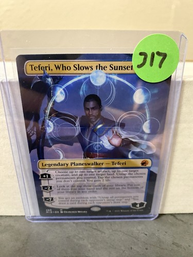 Teferi, Who Slows the Sunset FOIL #280 | MID Innistrad: Midnight Hunt | Magic The Gathering - Imagen 3 de 3