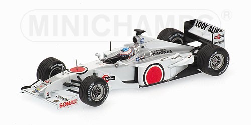 Minichamps 518004399 1/43 BAR HONDA 002 TAKUMA SATO 1ST BAR TEST 2000 BARCELONA - Picture 3 of 6