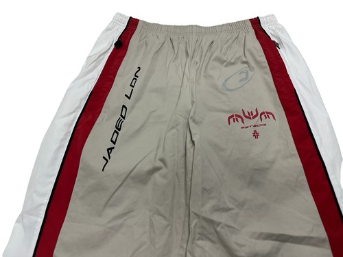 Damen Jaded London Uptown Windbreaker Trainingshose Größe Small Beige Weiß Rot - Bild 2 von 12