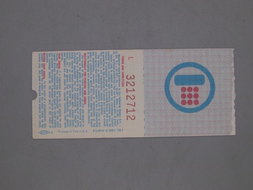 Vtg 1978 Rolling Stones "Some Girls" Concert Tour Ticket Stub Anaheim Stadium - Picture 4 of 4