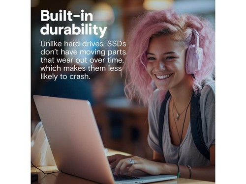 Crucial BX500 4TB 3D NAND SATA 2.5-Inch Internal SSD, up to 540MB/s - - Picture 2 of 5