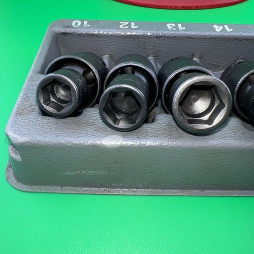 Snap On Impact Socket Set 7 Piece Metric Shallow Swivel 207IPFM - Picture 4 of 6