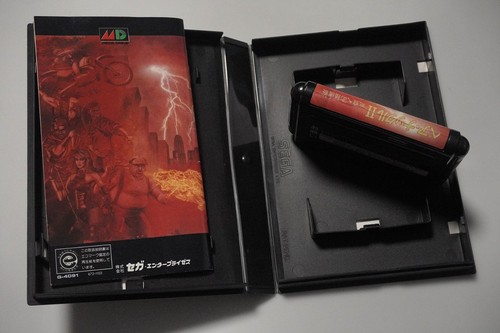 Sega Mega Drive Bare Knuckle II Streets of Rage 2 boxed Japan MD game US Seller - Picture 4 of 4