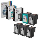LD Ink Replacements 4x HP 98 C9364WN Black & 1x HP 95 C8766WN Color