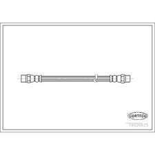 Corteco 19026625 Brake Lines Rear for MB Mercedes 280 Mercedes-Benz 560SEC 280C