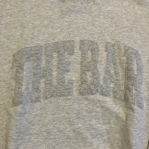 FANTASTICA - The Bar - Felpa Varsity - Rara Heather Colore Grigio Chiaro - Medium - Foto 2 di 4