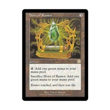WOTC MtG Mercadian Masques Horn of Ramos (R) (Foil) NM