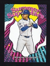 2025 Topps Series 2 #SS-27 FRANCISCO LINDOR NY Mets SUMMER SUPERSTARS Insert